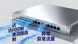 网络层清洗依靠访问控制与黑洞路由阻断异常