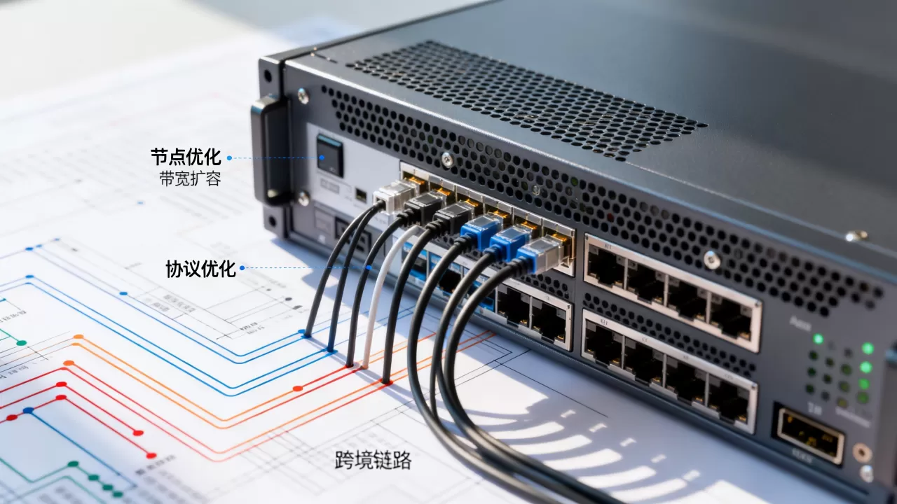 游戏海外服延迟高怎么解决？跨境链路优化对策具体包括哪些