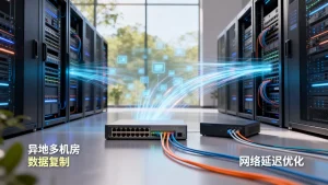 如何有效应对异地多机房数据复制的网络问题，网络延迟如何优化