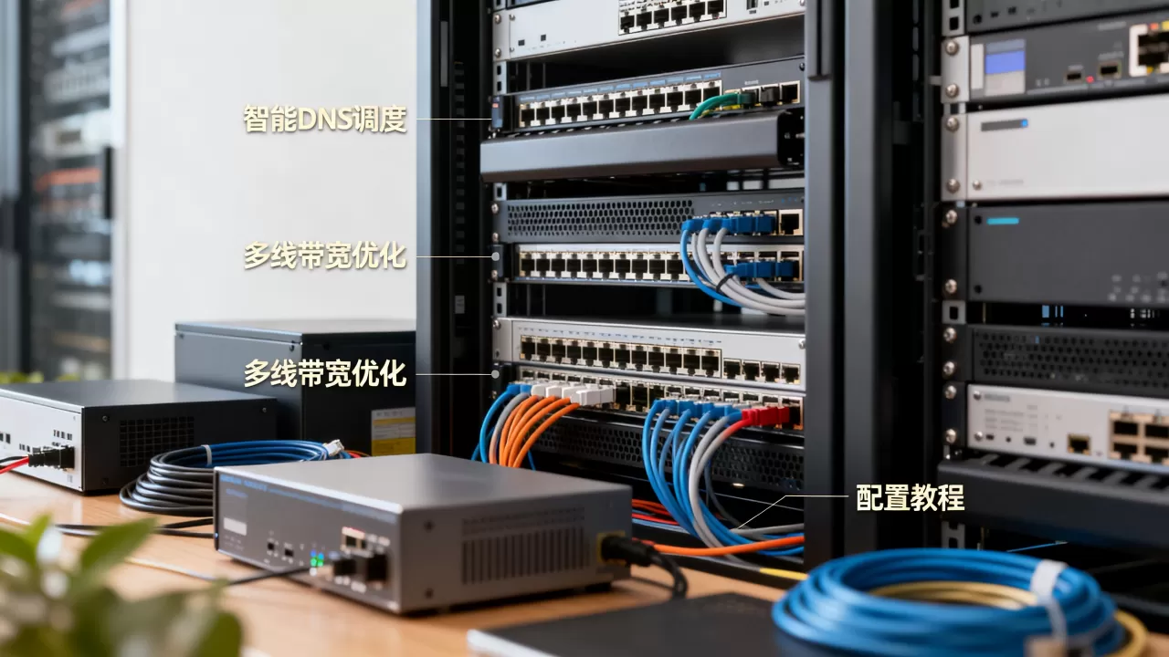 智能DNS调度如何优化多线带宽利用？，多线DNS调度配置教程