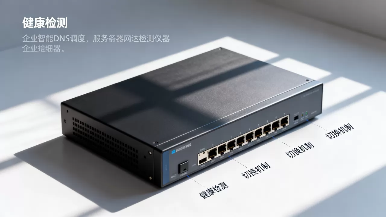 企业智能DNS调度的健康检测与切换机制
