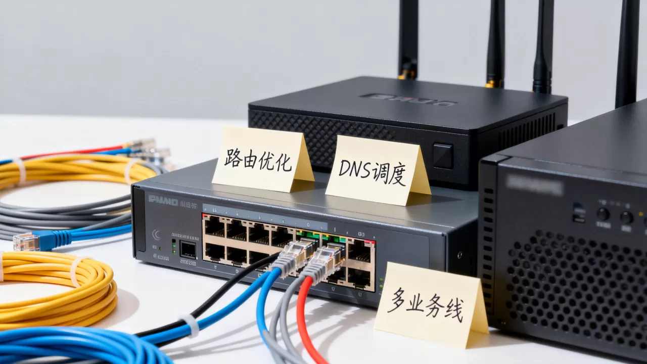 多业务线下的路由优化与DNS调度如何分工?,多业务线路由优化dns调度分工怎么实现 多业务线下的路由优化与DNS调度如何分工?,多业务线路由优化dns调度分工怎么实现