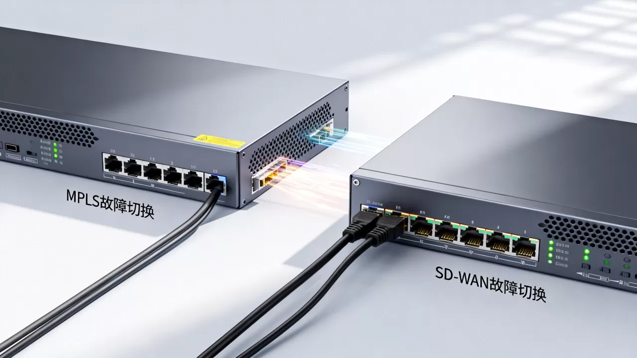 MPLS与SD-WAN故障切换能力哪个更强？，MPLS SD-WAN 故障切换对比