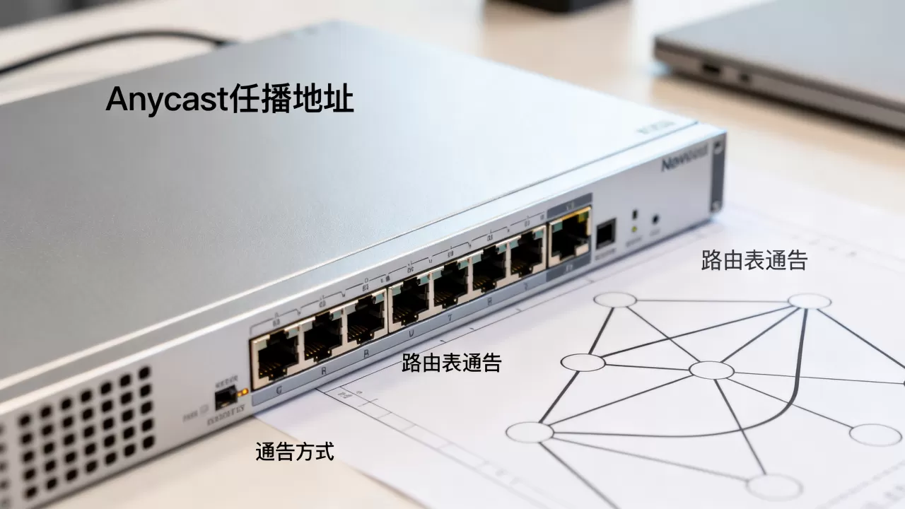 Anycast任播地址在路由表中如何通告,通告方式有哪些? Anycast任播地址在路由表中如何通告,通告方式有哪些?
