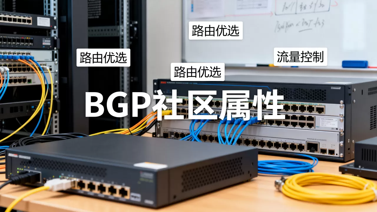 BGP社区属性如何配合路由优选实现流量走向控制?,BGP社区属性路由优选 BGP社区属性如何配合路由优选实现流量走向控制?,BGP社区属性路由优选