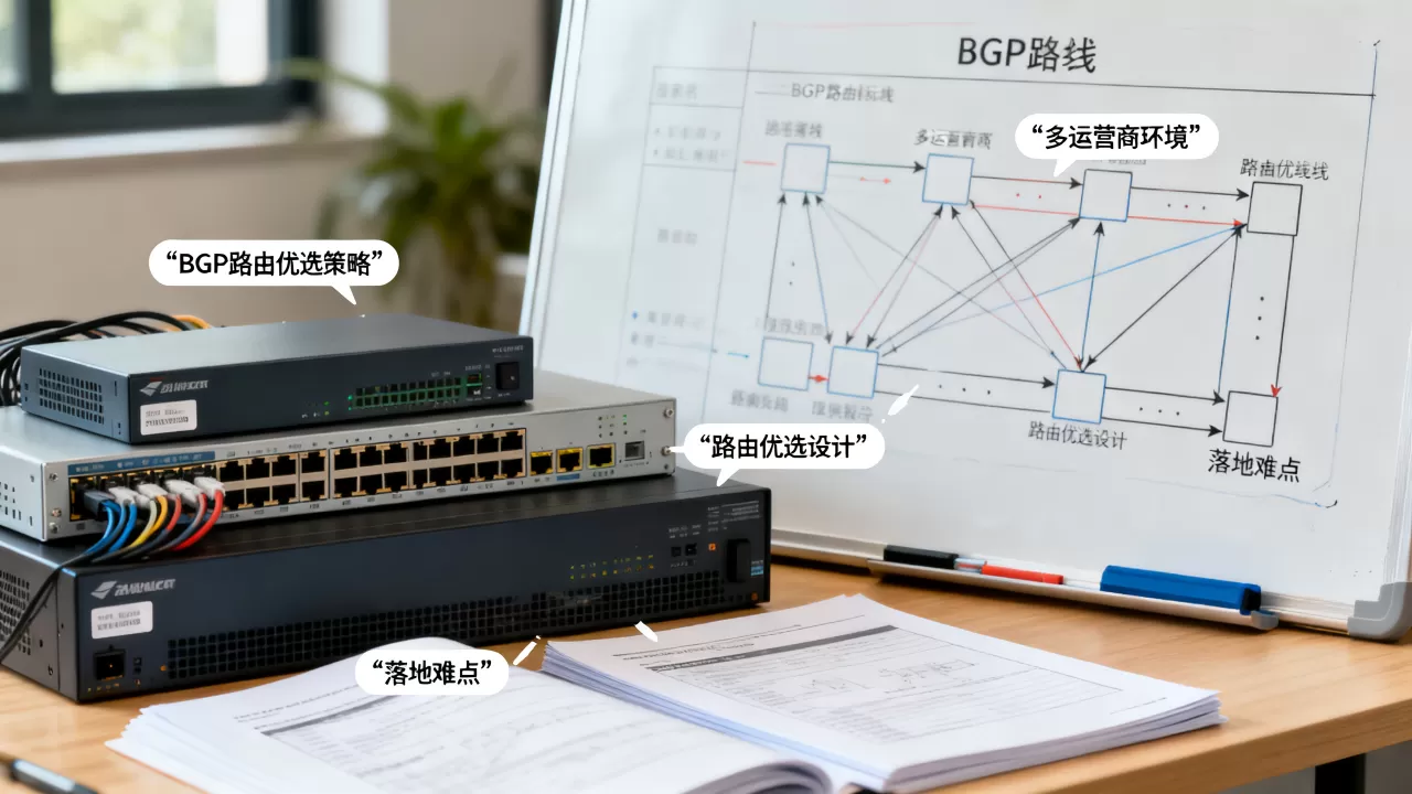 多运营商环境下BGP路由优选策略如何设计？，BGP路由优选策略落地有哪些难点