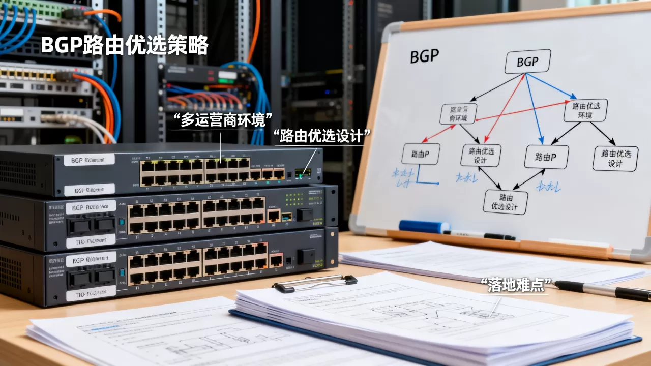 多运营商环境下BGP路由优选策略如何设计？，BGP路由优选策略落地有哪些难点