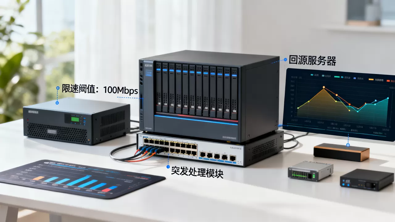 如何用限速与突发处理做好回源控制?, 回源控制限速怎么做 如何用限速与突发处理做好回源控制?, 回源控制限速怎么做