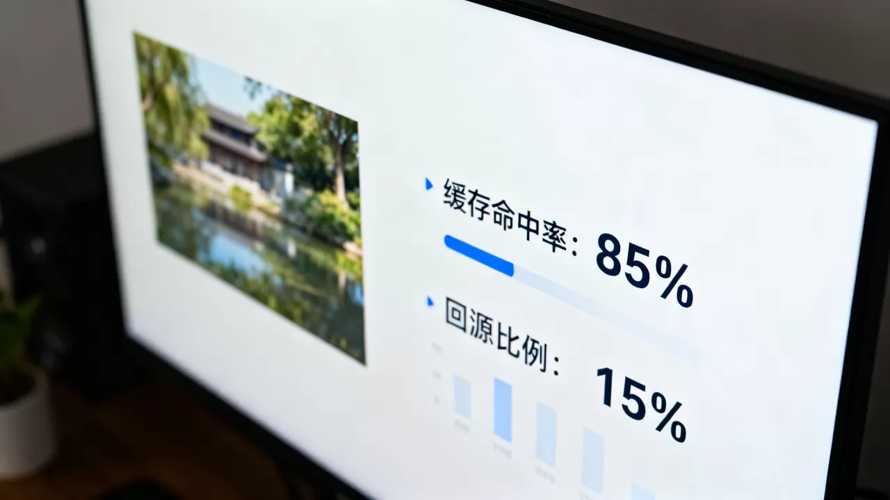 图片缓存命中率与回源比例的监控