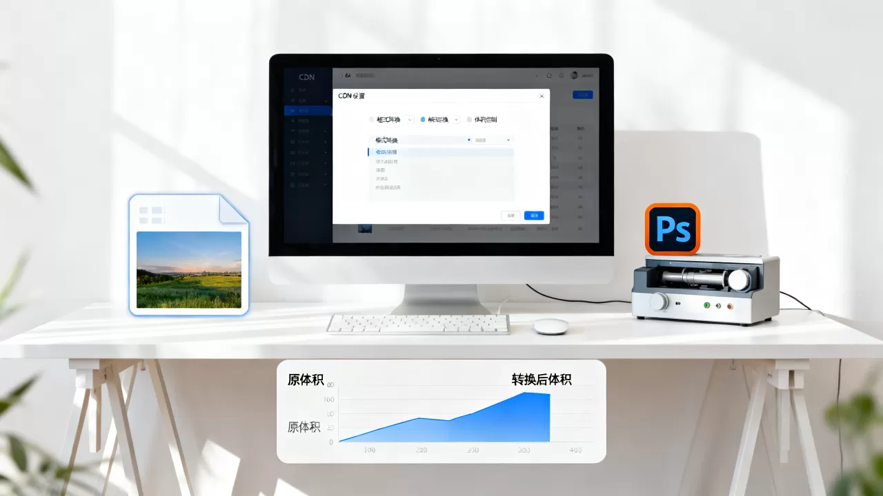 图片走CDN后格式转换与体积控制办法，图片CDN加速后体积变大怎么办？