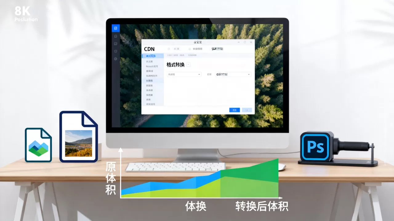 图片走CDN后格式转换与体积控制办法，图片CDN加速后体积变大怎么办？