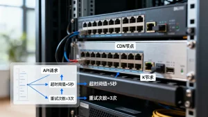 API接口走CDN后超时与重试该如何配置，API接口CDN超时重试怎么设置