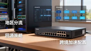 地区分流与回源策略如何配置跨境加速？，跨境加速配置怎么做