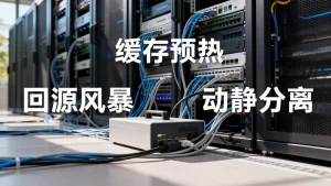 动静分离里缓存预热怎么避免回源风暴？，回源风暴如何防范