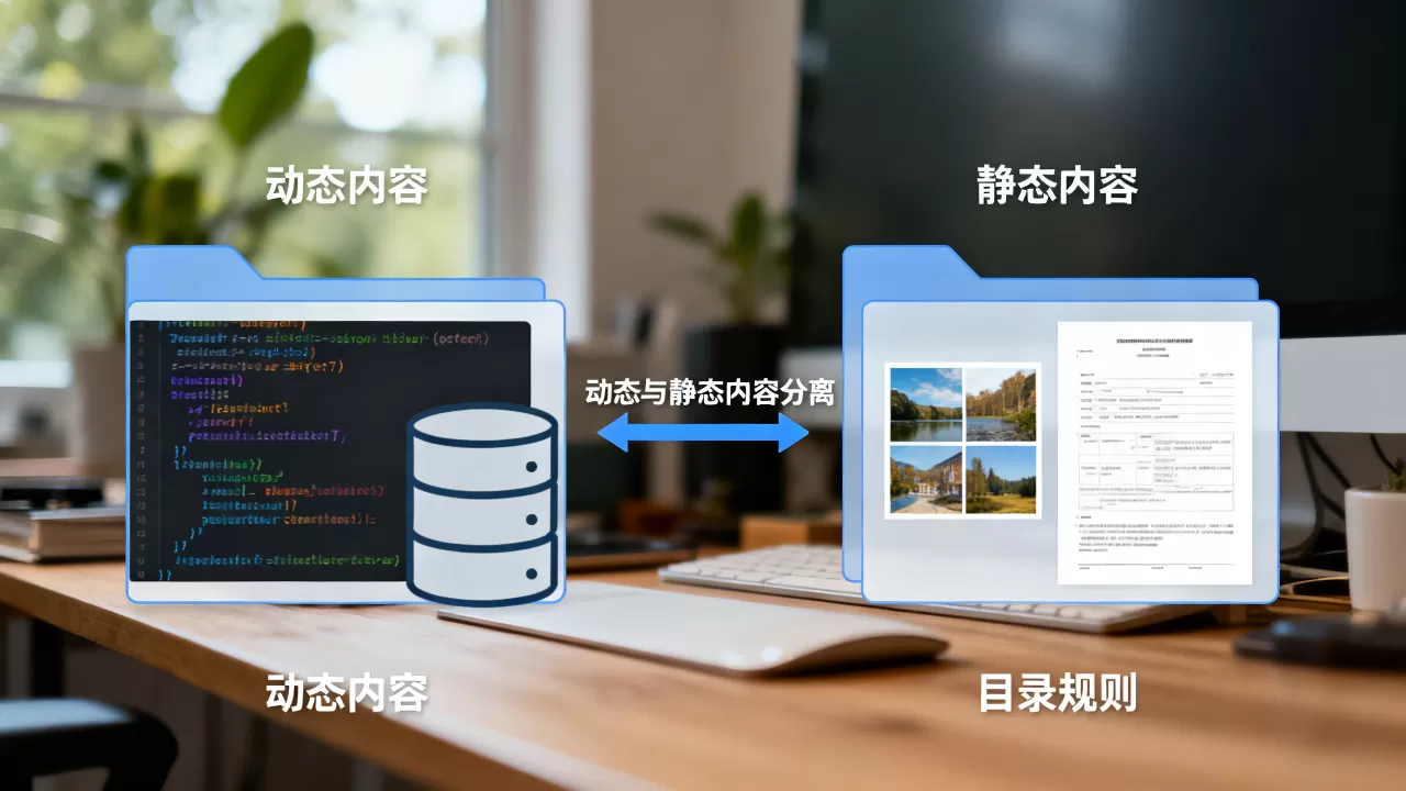 如何用目录规则实现动态与静态内容分离?,动态静态分离怎么做 如何用目录规则实现动态与静态内容分离?,动态静态分离怎么做