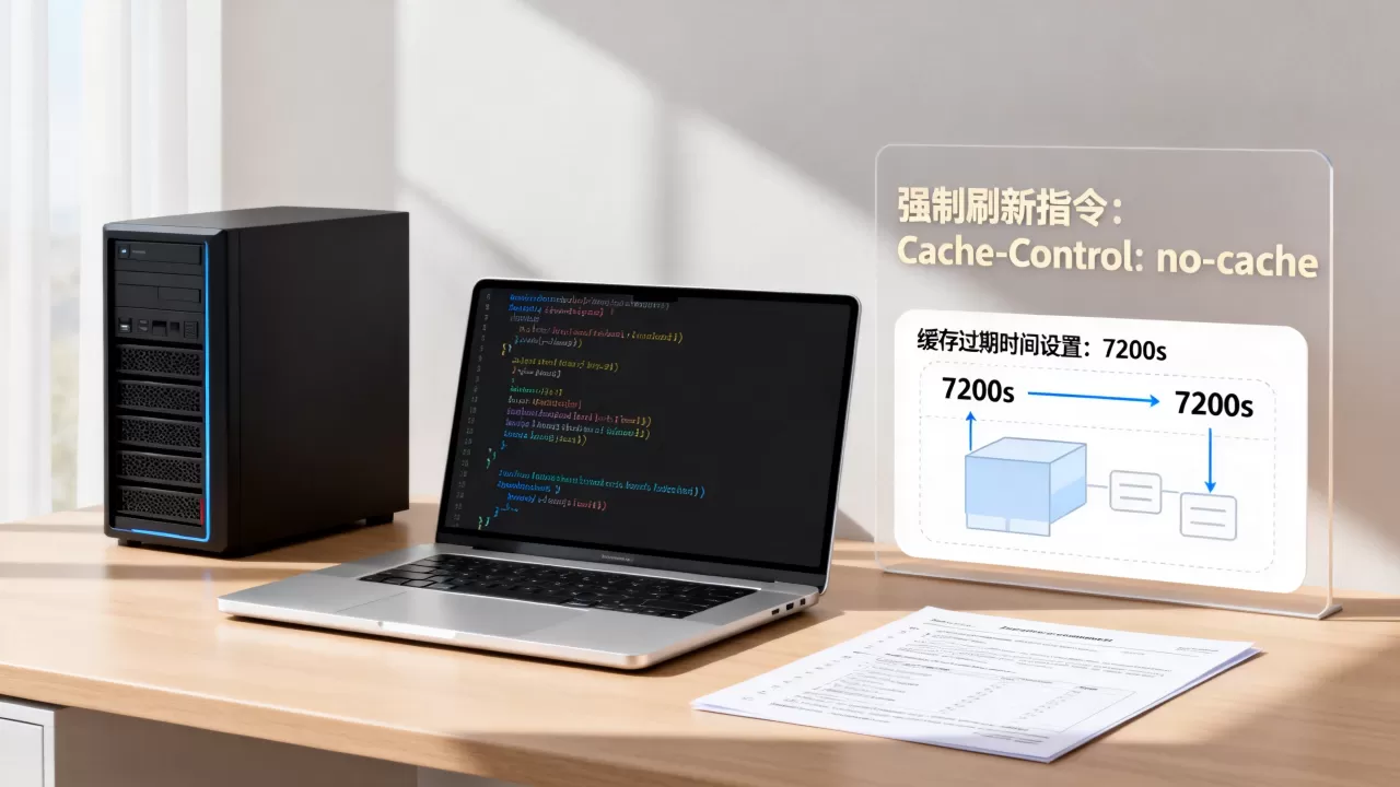 动静分离缓存过期策略如何设置，强制刷新缓存怎么做