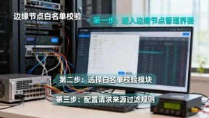 边缘节点白名单校验怎么配置？请求来源过滤步骤详解