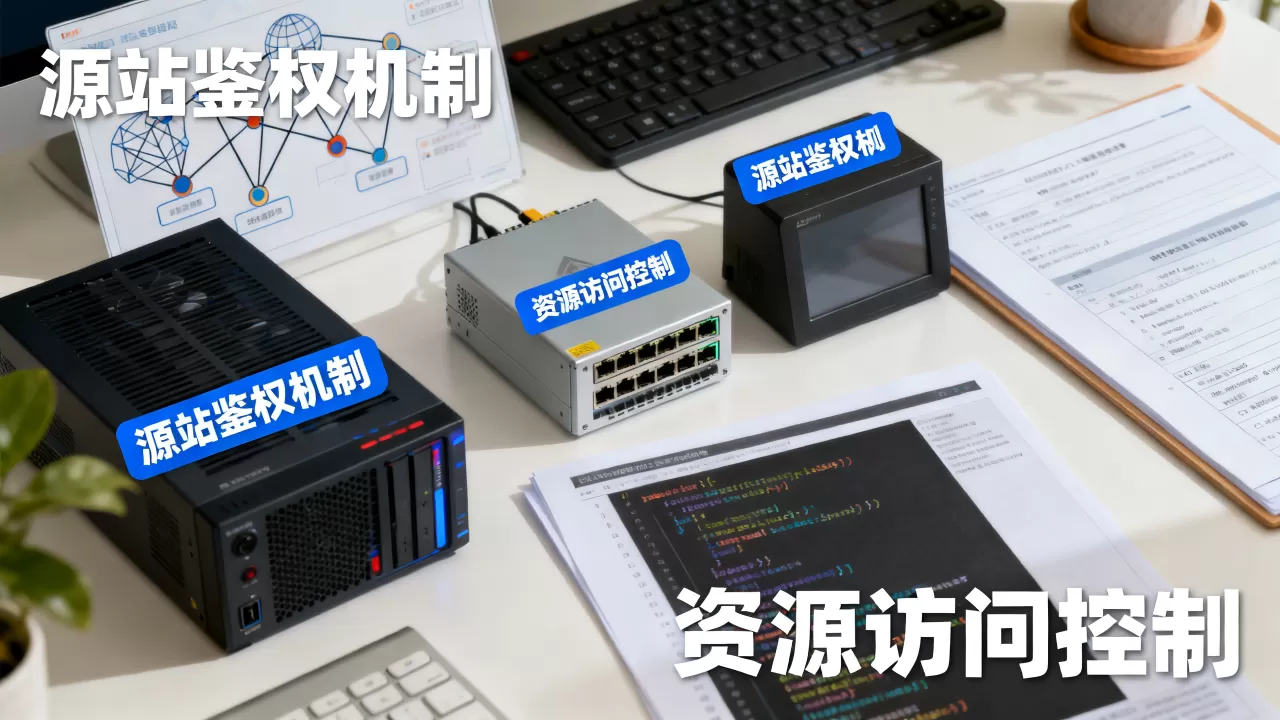 源站鉴权机制如何设计才能保障资源不被直接访问，什么是源站鉴权