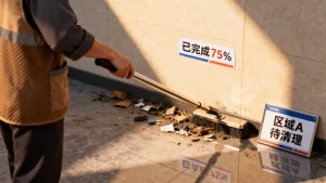 边缘清理任务执行进度如何可视化？状态追踪方法有哪些技巧？