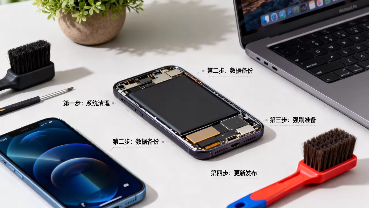 清理操作与强刷配合使用的更新发布标准流程是什么?怎么操作 清理操作与强刷配合使用的更新发布标准流程是什么?怎么操作