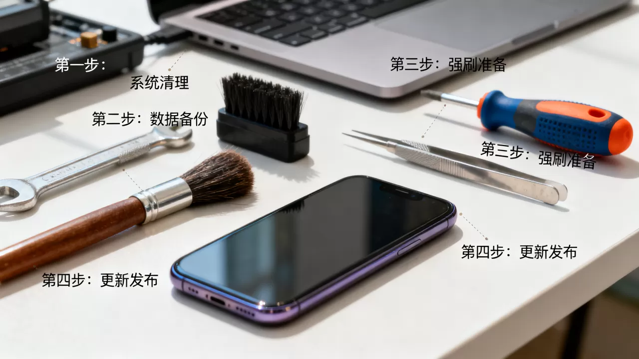 清理操作与强刷配合使用的更新发布标准流程是什么?怎么操作 清理操作与强刷配合使用的更新发布标准流程是什么?怎么操作