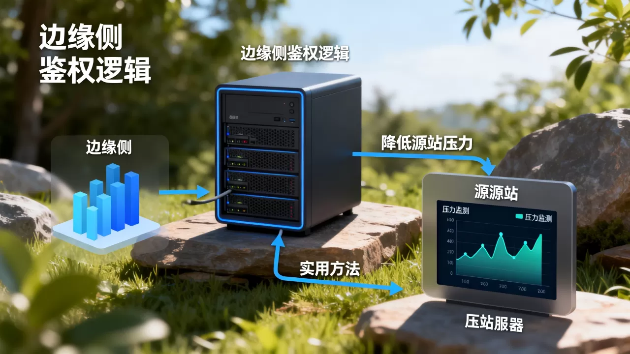 边缘侧鉴权逻辑如何降低源站压力,有哪些实用方法? 边缘侧鉴权逻辑如何降低源站压力,有哪些实用方法?