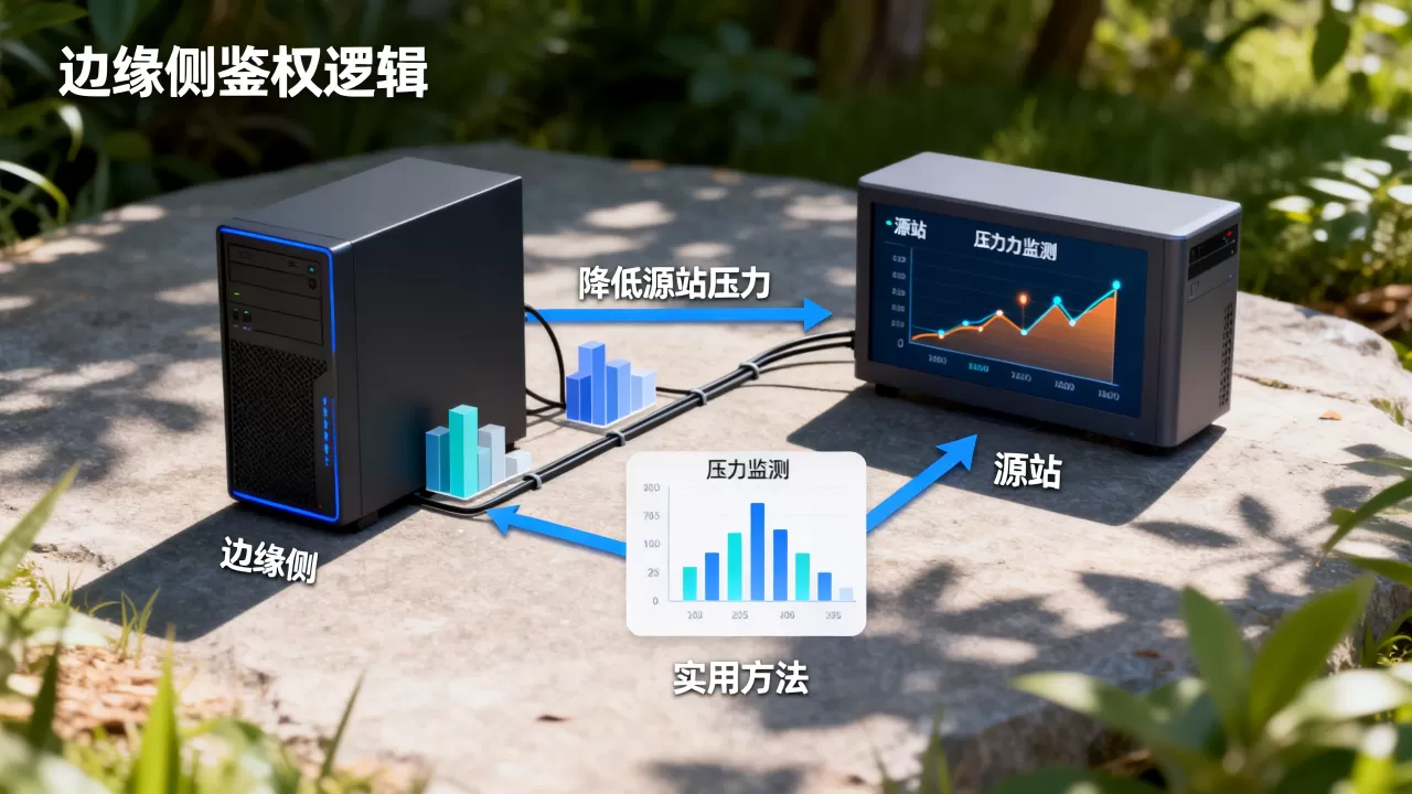 边缘侧鉴权逻辑如何降低源站压力,有哪些实用方法? 边缘侧鉴权逻辑如何降低源站压力,有哪些实用方法?
