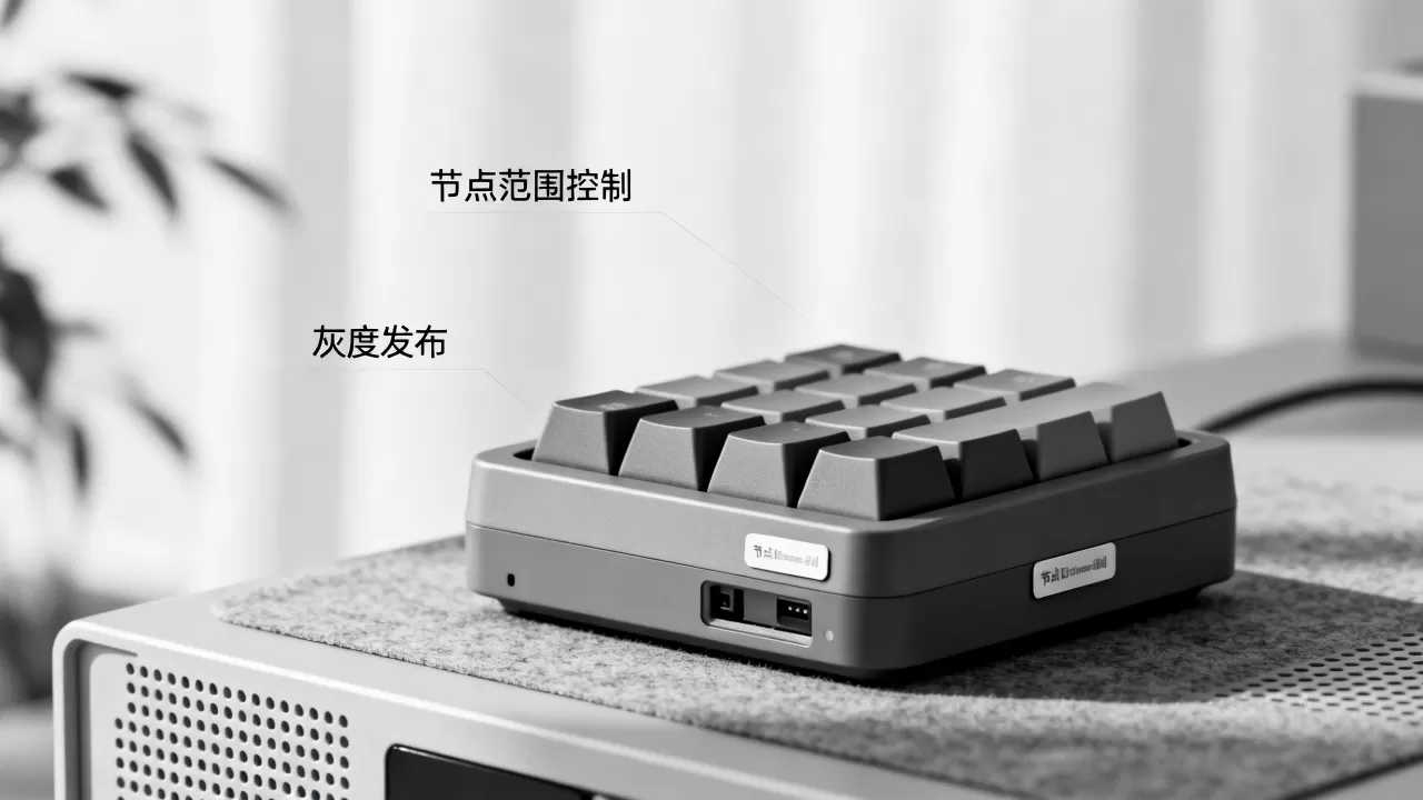 灰度发布场景下选择性强刷节点范围的控制方法