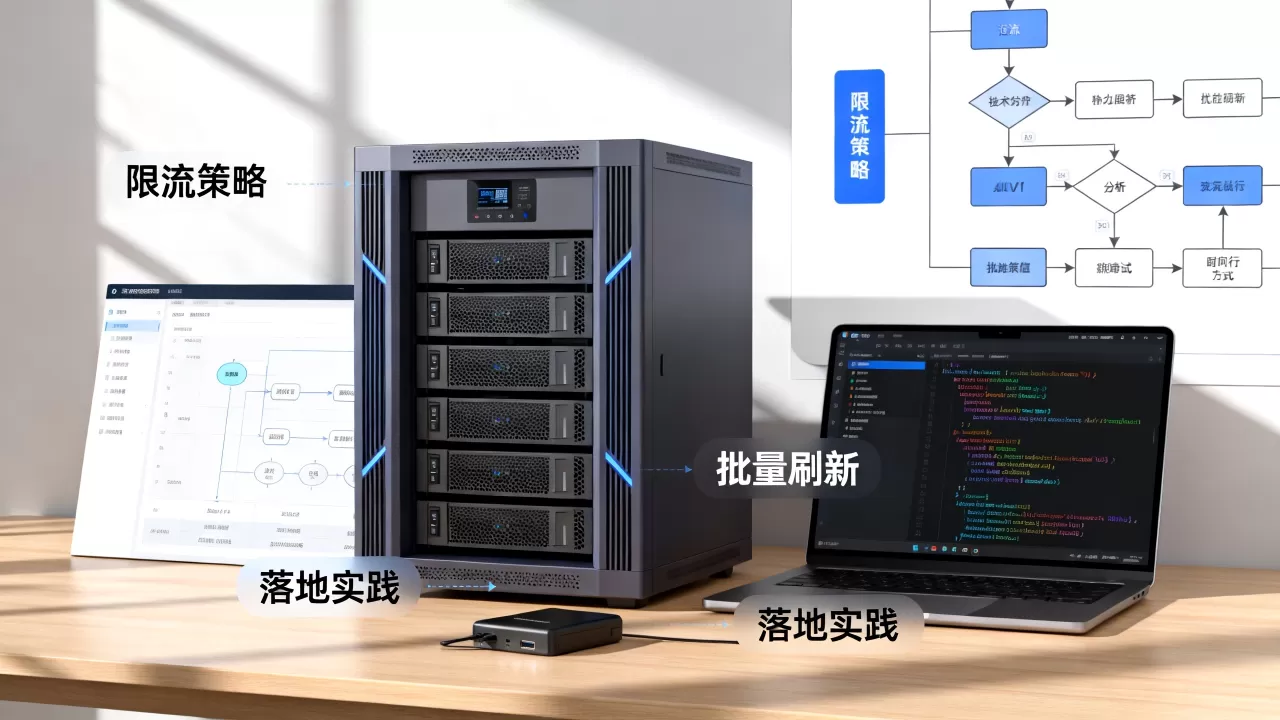 批量刷新接口限流策略在大规模发布中如何落地实践？，批量刷新接口限流策略