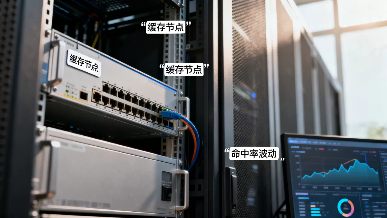 缓存节点命中率波动的原因有哪些？，缓存节点命中率波动如何排查？