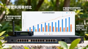 扩容前后带宽利用率对比观察项有哪些？扩容前后带宽利用率怎么对比？