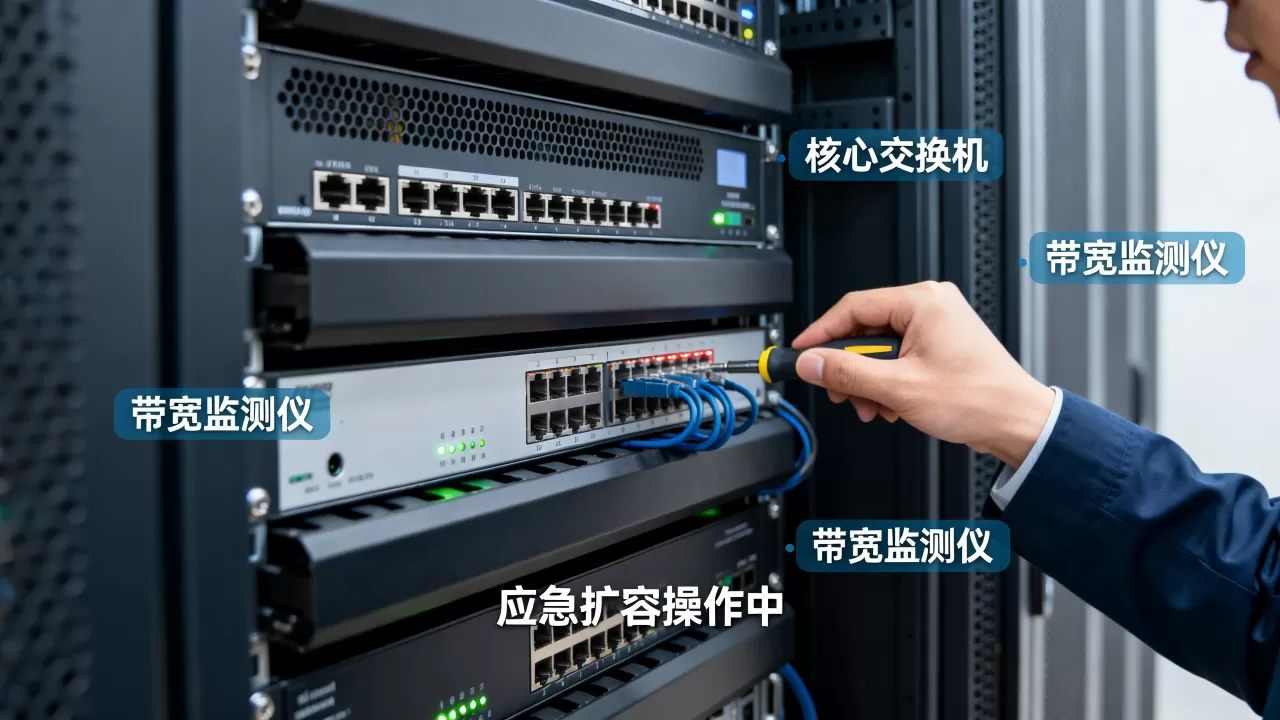 业务突发增长时的带宽应急扩容有哪些方法？，带宽应急扩容怎么做
