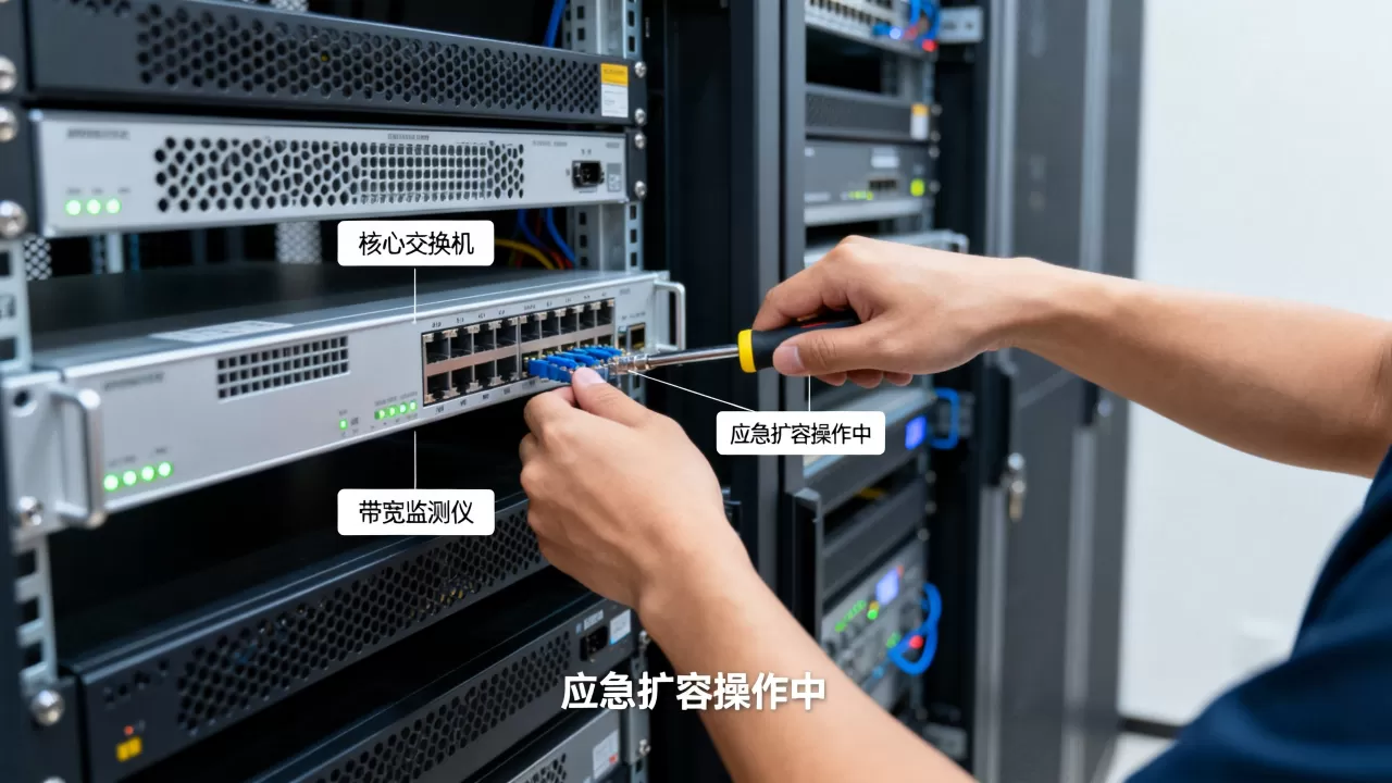 业务突发增长时的带宽应急扩容有哪些方法？，带宽应急扩容怎么做