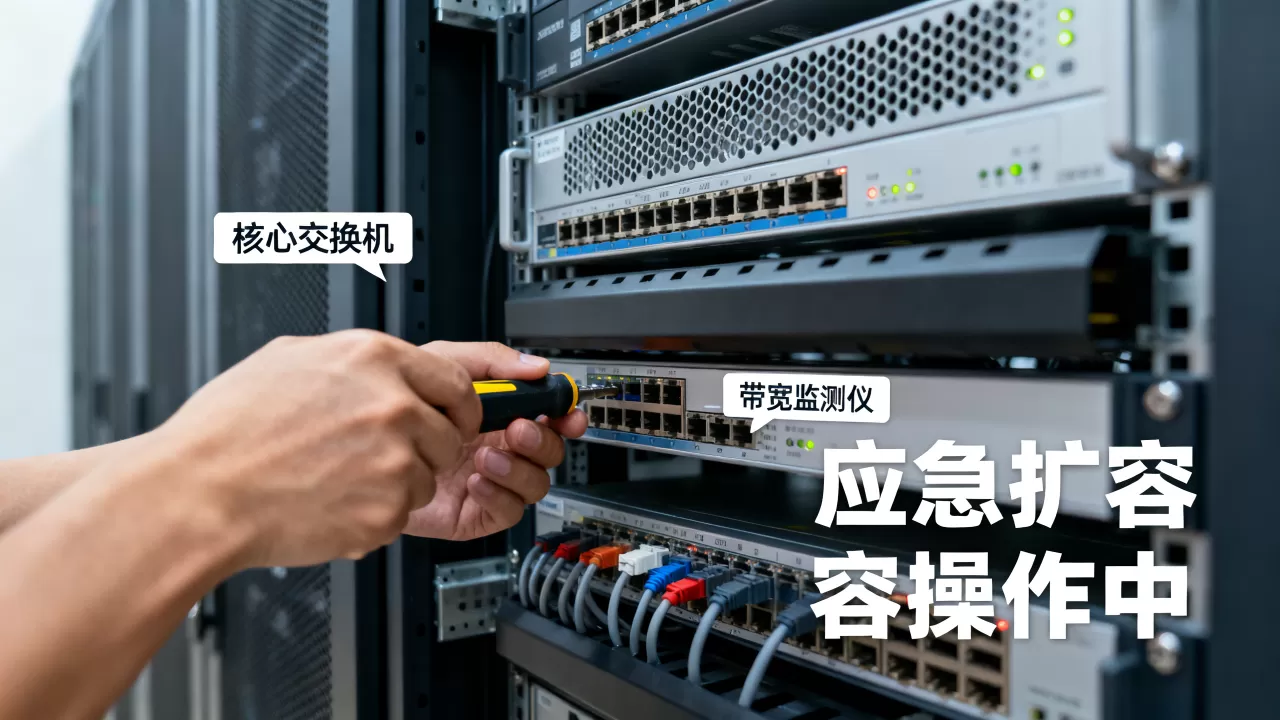 业务突发增长时的带宽应急扩容有哪些方法？，带宽应急扩容怎么做