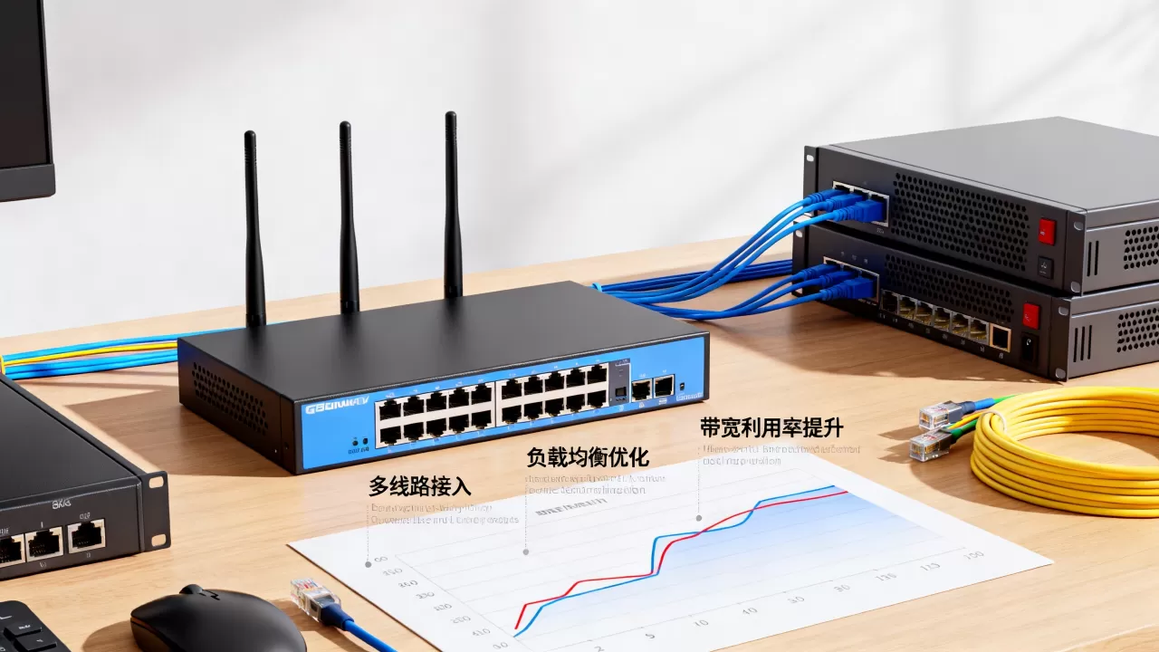 多线路接入下带宽利用率提升途径有哪些？，宽带叠加负载均衡优化技巧