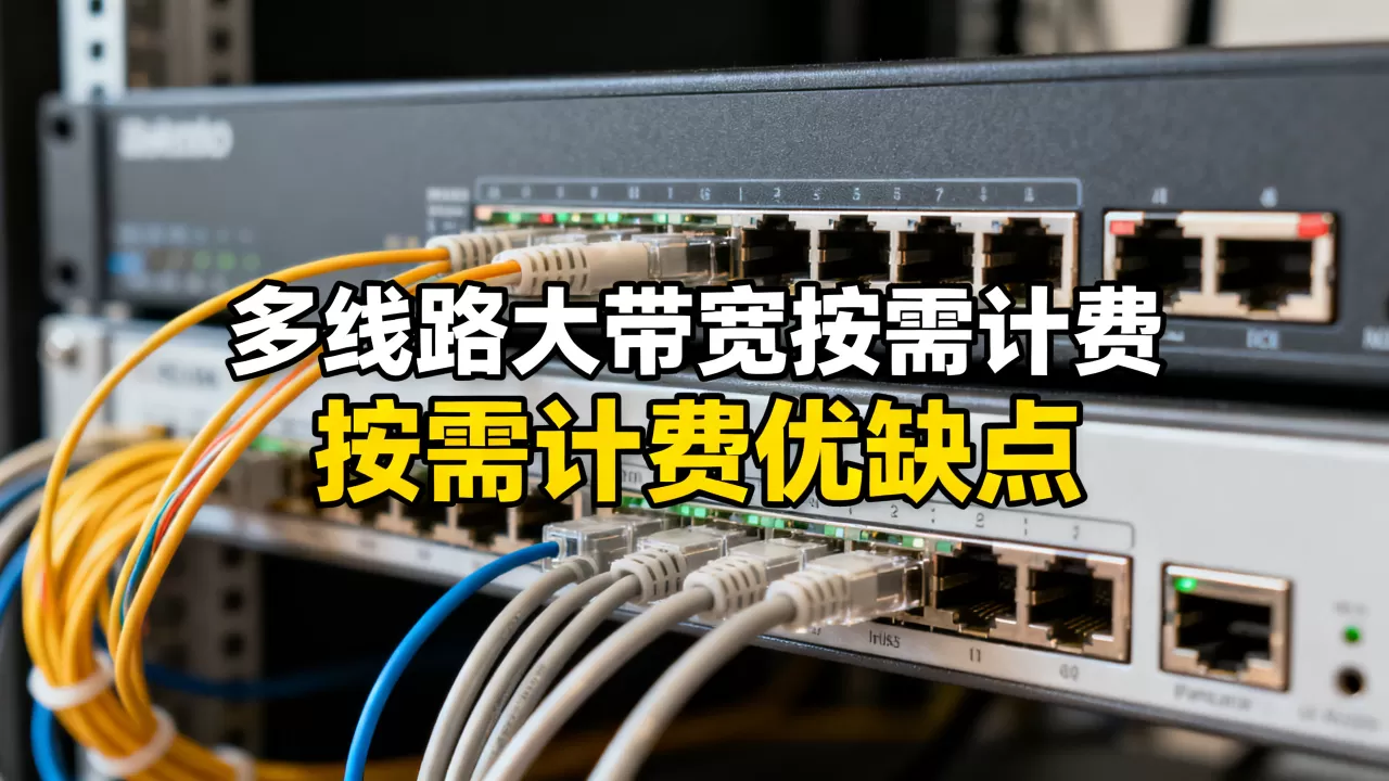 多线路大带宽按需计费怎么选最划算，大带宽按需计费优缺点有哪些