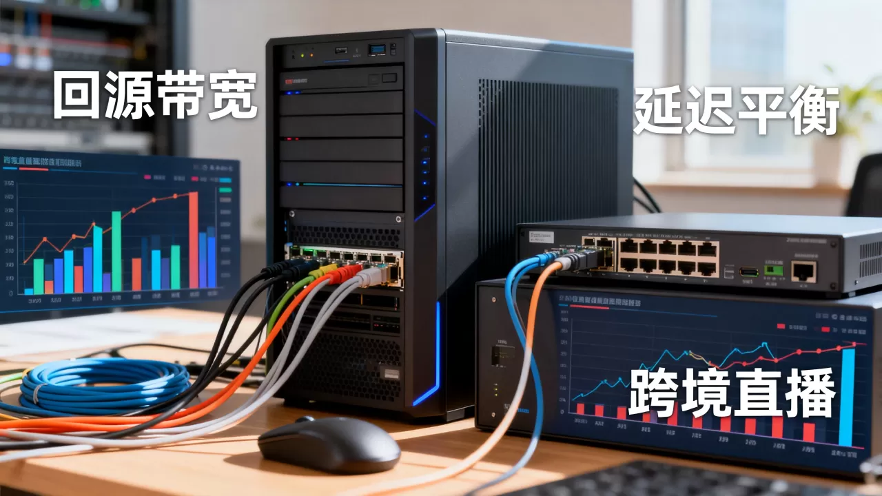跨境直播回源带宽与延迟的平衡如何实现，跨境直播回源带宽延迟怎么解决