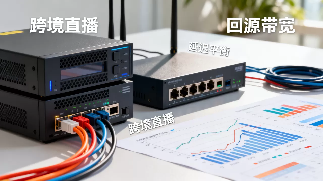 跨境直播回源带宽与延迟的平衡如何实现，跨境直播回源带宽延迟怎么解决