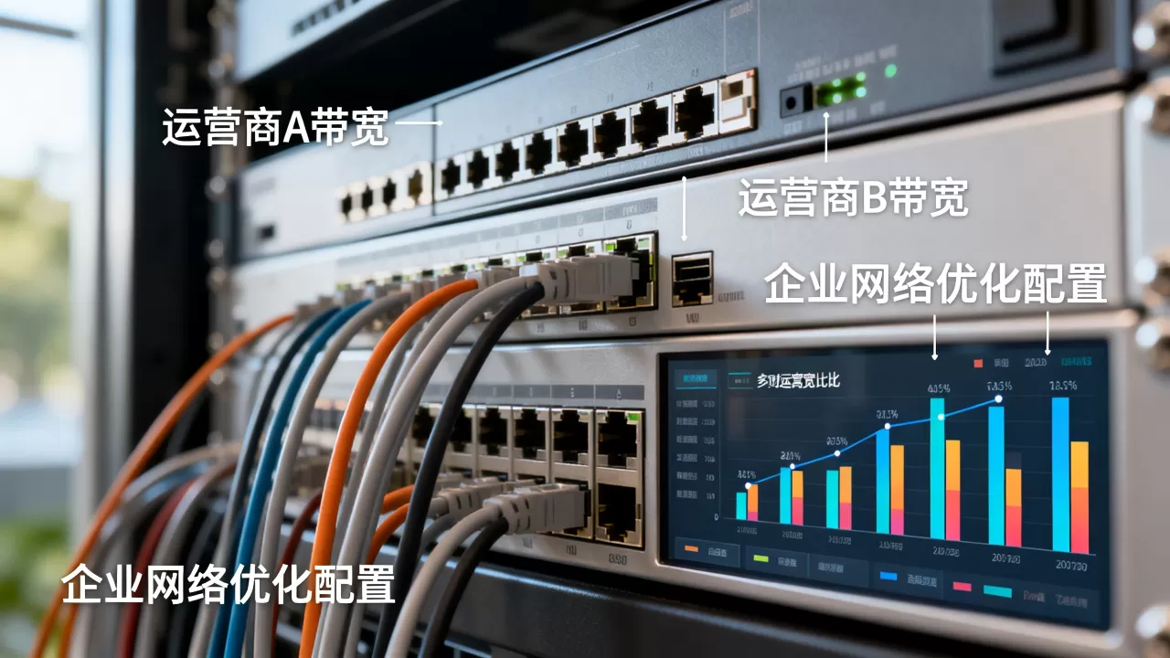 多运营商线路带宽配比如何评估,企业网络优化配置方案 多运营商线路带宽配比如何评估,企业网络优化配置方案