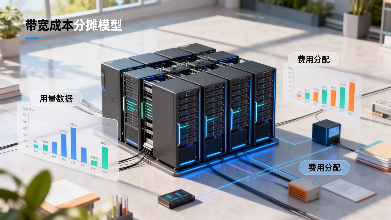 点播业务带宽成本按用量分摊的模型怎么算，如何合理分配费用？