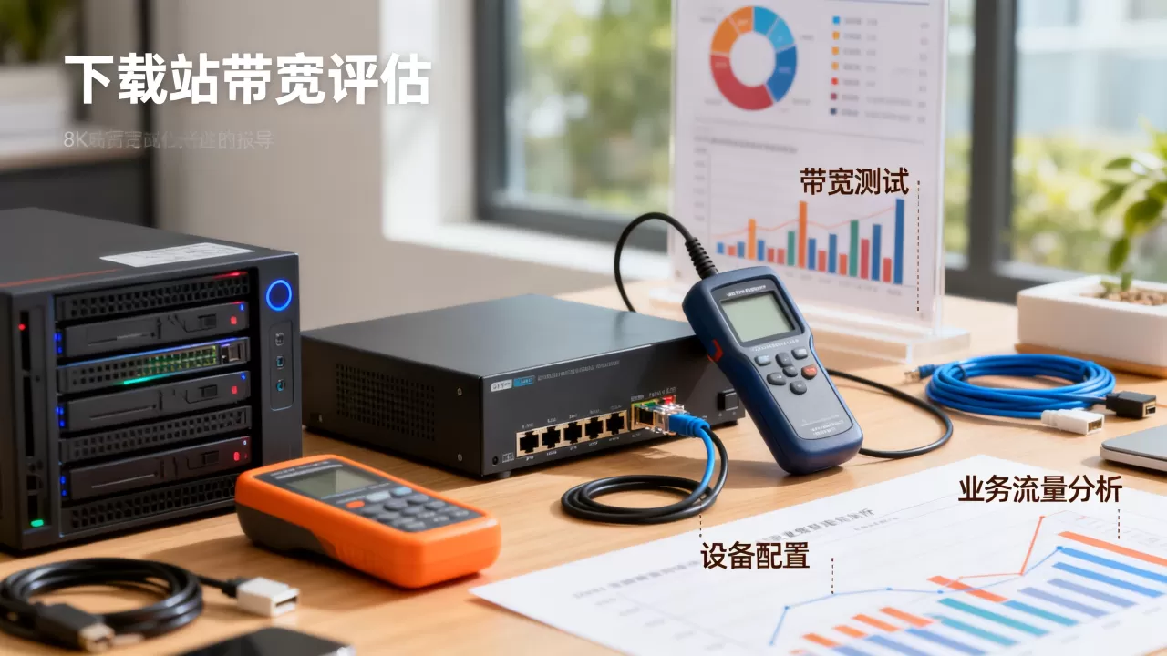 下载站按业务评估带宽的实操步骤怎么做?下载站带宽如何评估 下载站按业务评估带宽的实操步骤怎么做?下载站带宽如何评估