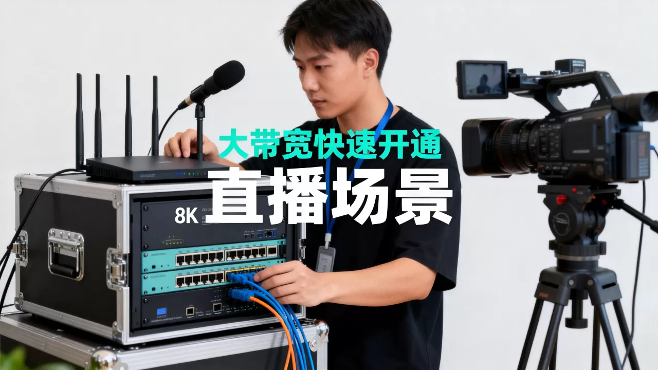 突发事件直播大带宽如何快速开通，大带宽快速开通有何技巧