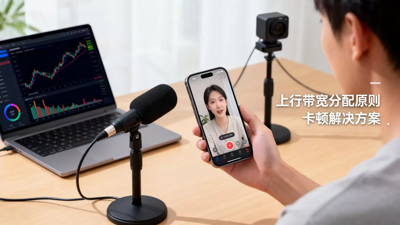 直播连麦时上行带宽如何分配？连麦卡顿怎么办