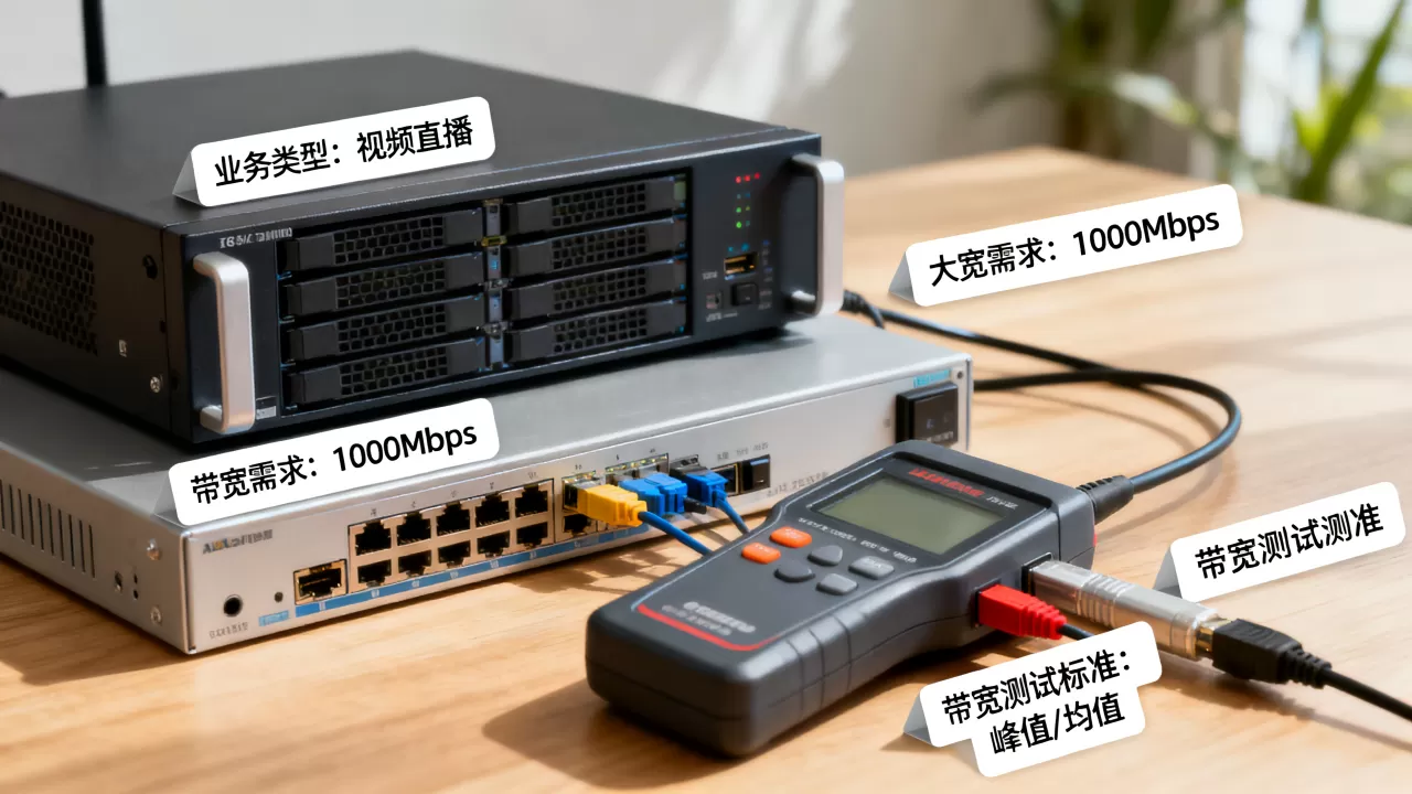 大带宽服务器按业务评估带宽规格注意点有哪些？，大带宽服务器带宽规格怎么选？