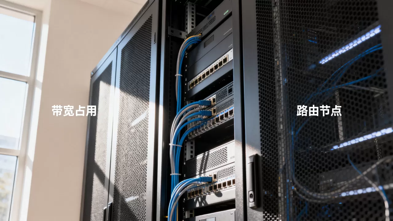 大带宽服务器延迟升高时先查带宽还是路由，网络延迟排查先看带宽占用还是路由节点