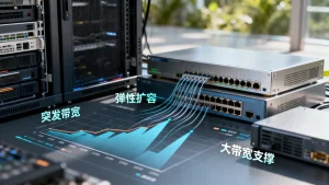 突发带宽如何与弹性扩容配合，大带宽支撑方案？