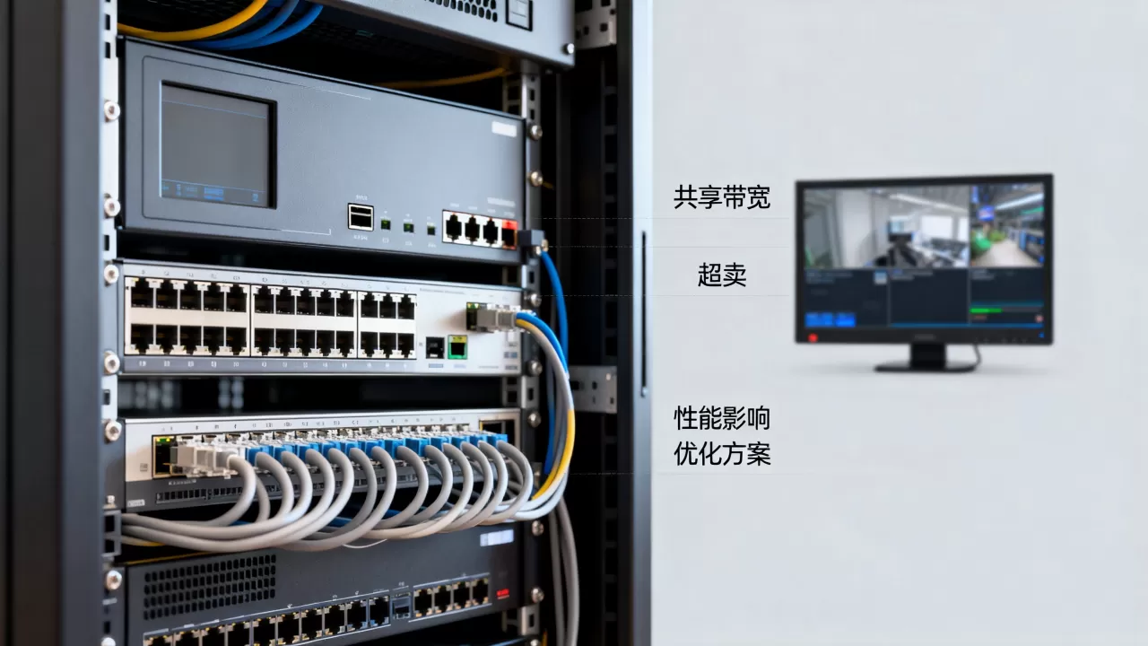 共享带宽超卖会影响大带宽服务器性能吗，如何解决？