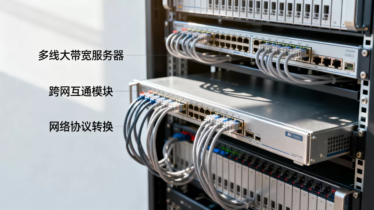 多线大带宽服务器如何解决跨网互通问题？，多线大带宽服务器解决跨网互通原理是什么