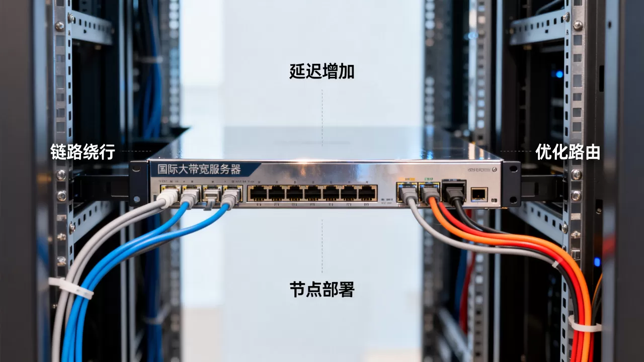 链路绕行会让国际大带宽服务器延迟增加吗,如何降低绕行延迟? 链路绕行会让国际大带宽服务器延迟增加吗,如何降低绕行延迟?