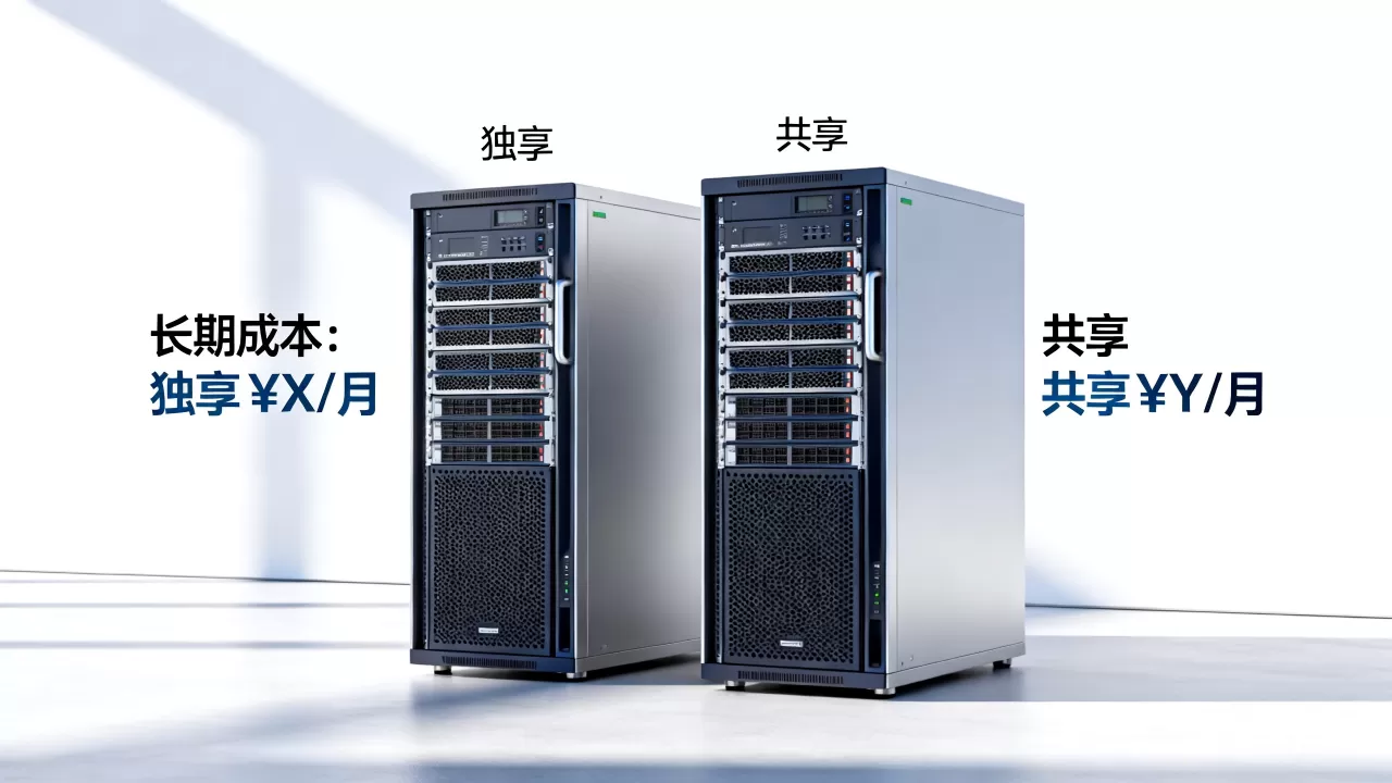 独享与共享大带宽服务器长期成本对比,哪个更划算? 独享与共享大带宽服务器长期成本对比,哪个更划算?